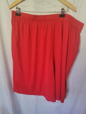 Pro Player Men's 3XL Red Athletic Shorts Moisture Wicking Gym Basketball Pockets